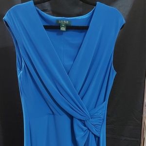 Ralph Lauren Blue Sleeveless dress
